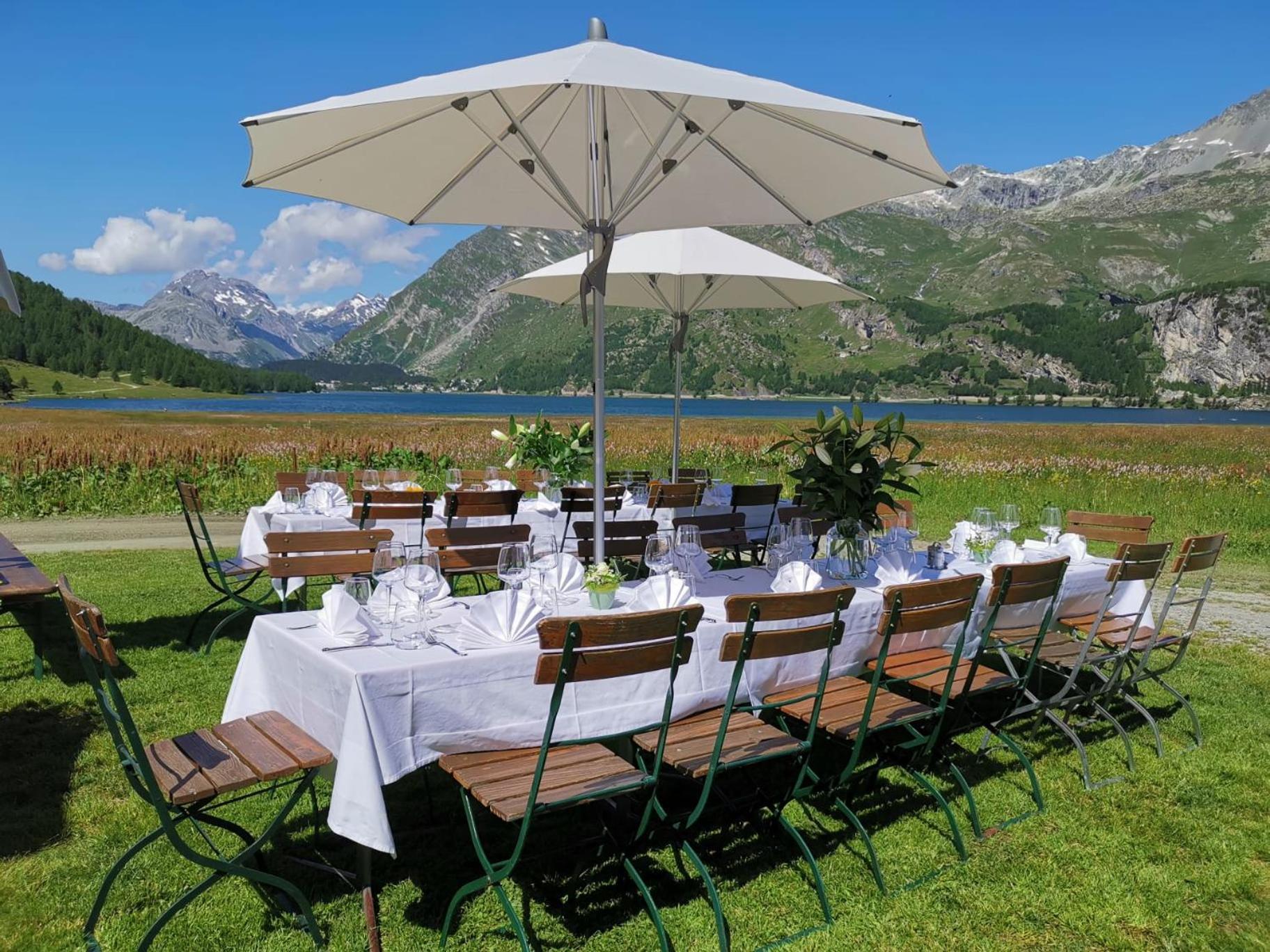 Hotel Ristorante Lagrev Maloja Dış mekan fotoğraf