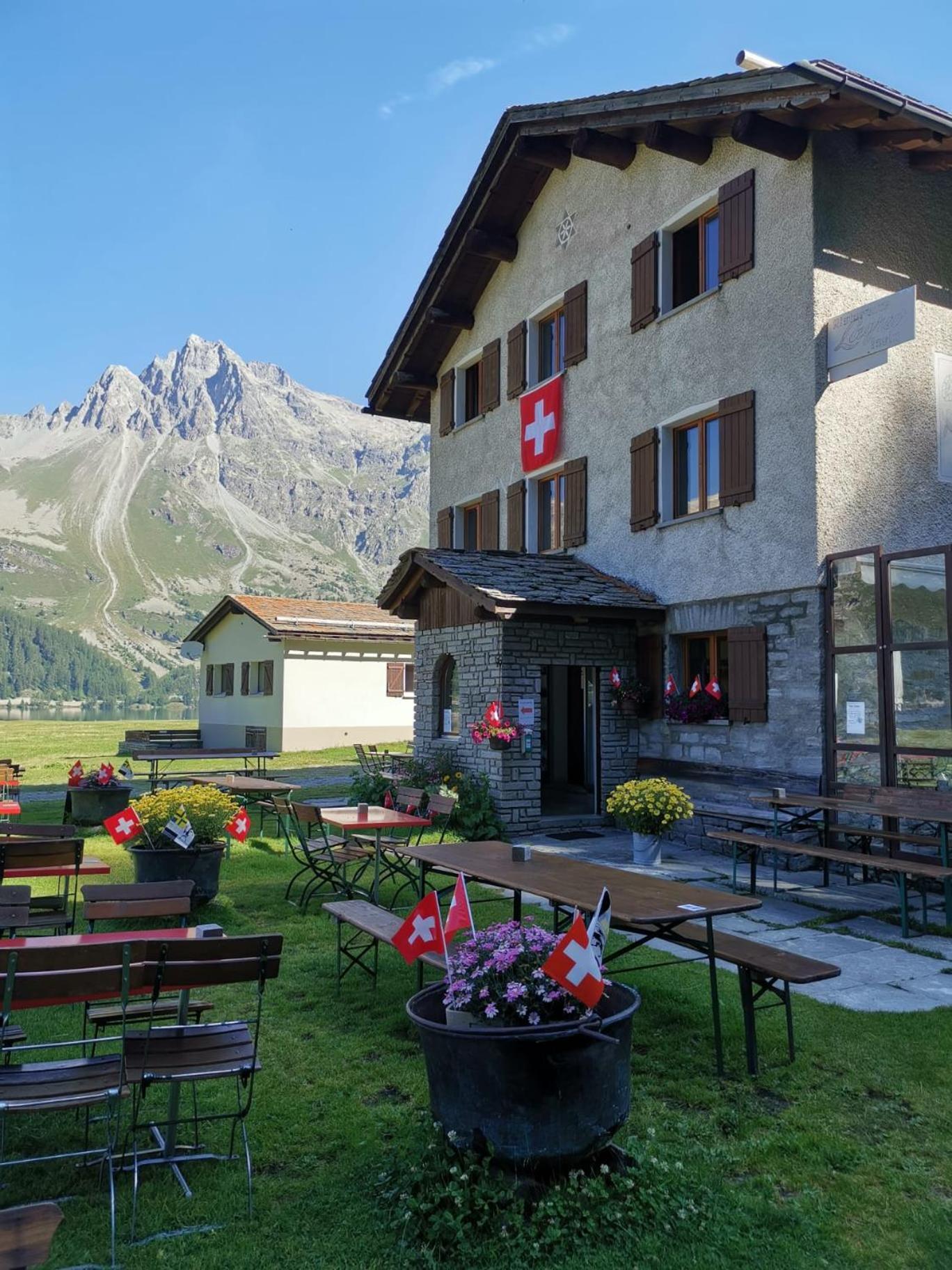 Hotel Ristorante Lagrev Maloja Dış mekan fotoğraf