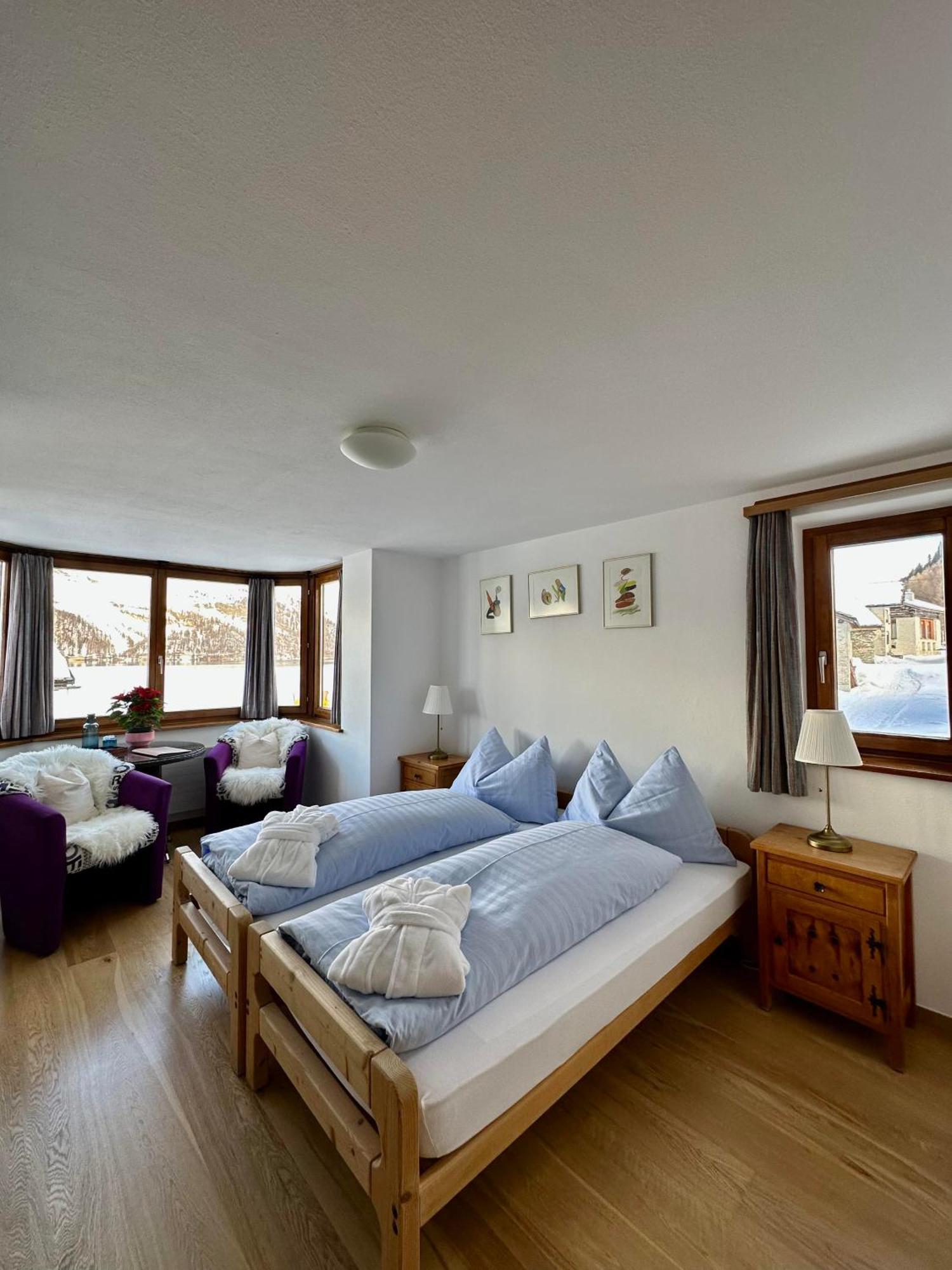 Hotel Ristorante Lagrev Maloja Dış mekan fotoğraf