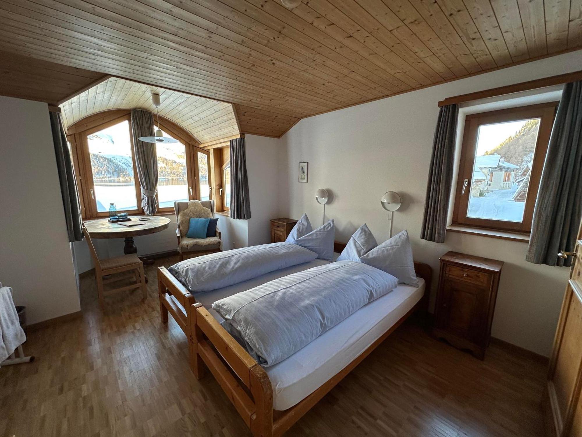 Hotel Ristorante Lagrev Maloja Dış mekan fotoğraf