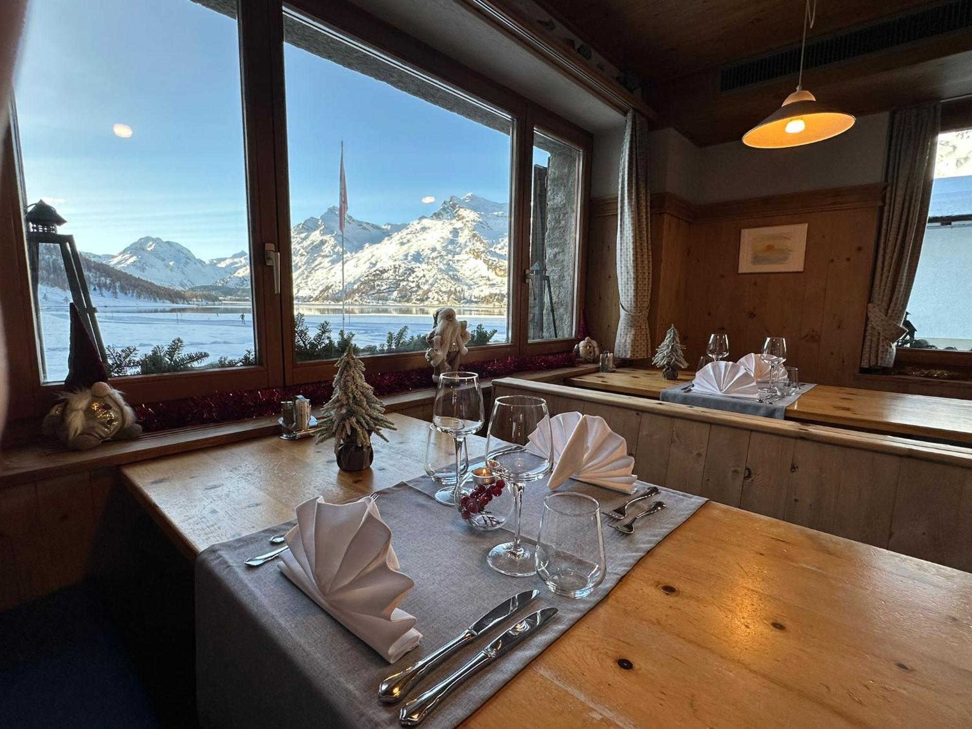 Hotel Ristorante Lagrev Maloja Dış mekan fotoğraf