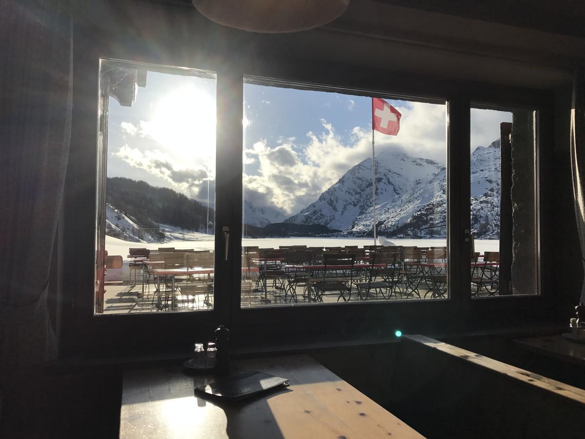 Hotel Ristorante Lagrev Maloja Dış mekan fotoğraf